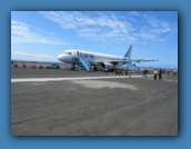 Day 1 - 28 Dec 2011
Landing in the Galapagos at Baltra airport
