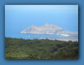 A view from the lake as to where we landed in the morning.
We were on the white beach on the right.