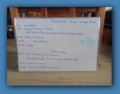 Day 7 - 3 Jan 2012  Tower Island Itinerary.
It took 7 hours to motor here the previous night.