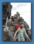 Descending Prince Phillip's Steps.
Prince Philip funded the construction.
Eric (a Brit), commented: "What did he pay, $100!"