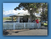 The airport terminal at Kalaupapa.